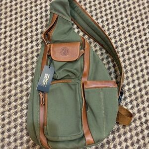 NWT Claire Chase Colorado Sling Bag Style: 765, Green